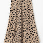 Slit Printed Midi Skirt