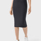 Slit Wrap Active Skirt