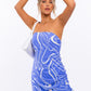 Ruched Tube Mini Dress
