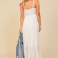 BOHO LACE TOP MAXI DRESS