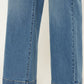 Plus High Rise Trouser Wide Leg Jeans