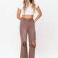 90's Vintage Crop Flare Jean