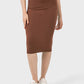 Slit Wrap Active Skirt
