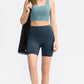 Wide Waistband Sports Shorts
