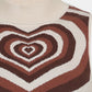 Heart Mock Neck Sweater Vest