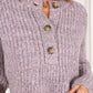 Melange multicolor sweater top