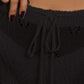 Drawstring Cutout Swim Shorts