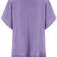 Slit V-Neck Half Sleeve Knit Top