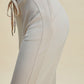 Basic Bae Full Size Air Scuba Drawstring High Waist Cropped Pants