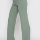 Round Neck Short Sleeve Top and Pants Set