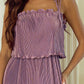 Square Neck Spaghetti Strap Jumpsuit