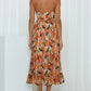 Printed Sleeveless Midi Cami dress