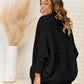 Open Front  Cardigan with Pockets