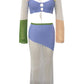Tied Long Sleeve Top and Skirt Cover Up Set