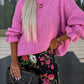 Round Neck Long Sleeve Sweater