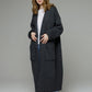 Pocketed Open Front Dropped Shoulder Cardigan