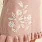 MABLE Floral Embroidered Crop Cardigan and Ruffled Mini Skirt Set
