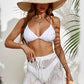 Drawstring Cutout Swim Shorts