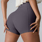 High Waist Active Shorts