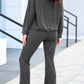 Long Sleeve Hoodie and Drawstring Pants Set