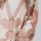 Star Button Up Long Sleeve Cardigan