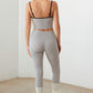 Le Lis Ribbed Crop Cami and High Waist Brushed Leggings Set