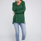Garment Dyed Front Seam Sweater