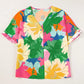Printed Button Up Half Sleeve Shirt