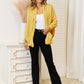 Open Front  Cardigan with Pockets