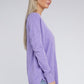 Garment Dyed Front Seam Sweater