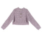 Melange multicolor sweater top