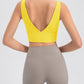 Scoop Neck Wide Strap Active Tank