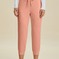 Basic Bae Full Size Air Scuba Drawstring High Waist Cropped Pants