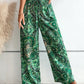 Printed Wide Leg Pants