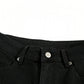 Distressed Cuffed Denim Shorts