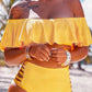 Belle Off The Shoulder Bikini Set