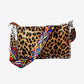 PU Leather Studded Shoulder Bag