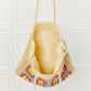 Fame Off The Coast Straw Tote Bag