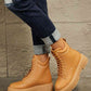 East Lion Corp Platform Combat Boots