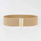 Alloy Buckle Elastic Belt