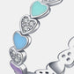 Heart Shape 925 Sterling Silver Zircon Ring