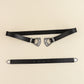 Double Buckle PU Leather Belt