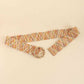 Multicolored Wide Belt