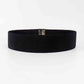 Alloy Buckle Elastic Belt