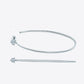 925 Sterling Silver Moissanite Hoop Earrings