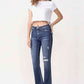 Vervet by Flying Monkey Luna Full Size High Rise Flare Jeans