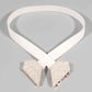 Rhinestone Heart Buckle Elastic Belt