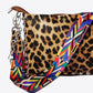 PU Leather Studded Shoulder Bag