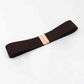 Alloy Buckle Elastic Belt