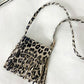 PU Leather Crossbody Bag with Fringe
